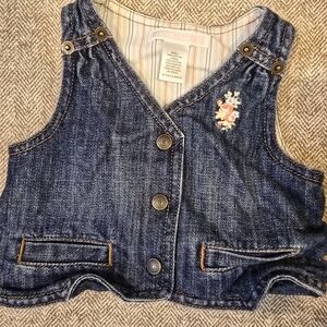 Janie and jack vest 6-12m